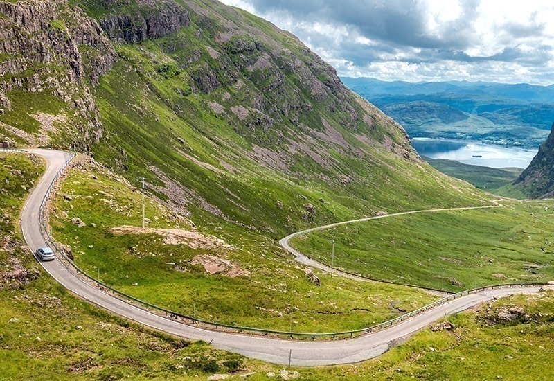 Auto huren en rijden in de Schotse Hooglanden