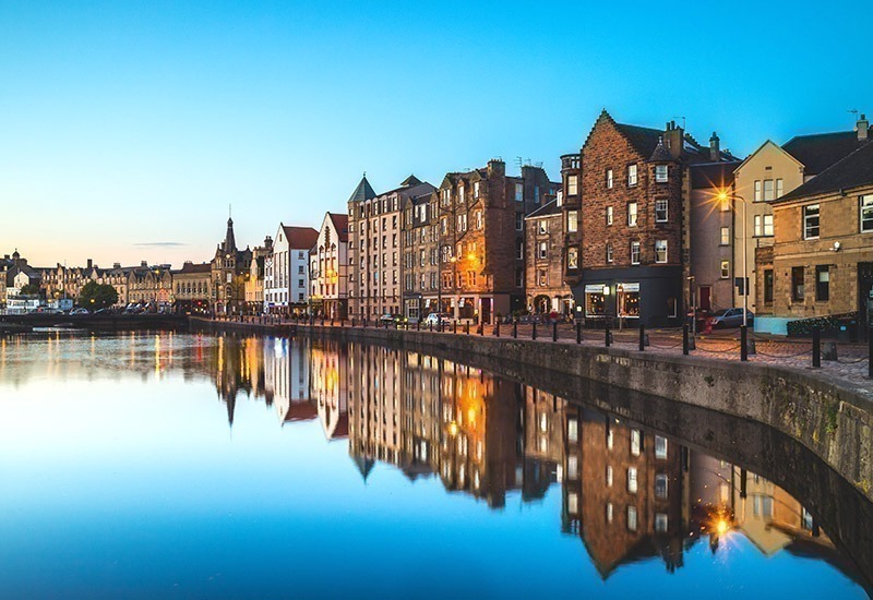 Rivier de Leith Edinburgh