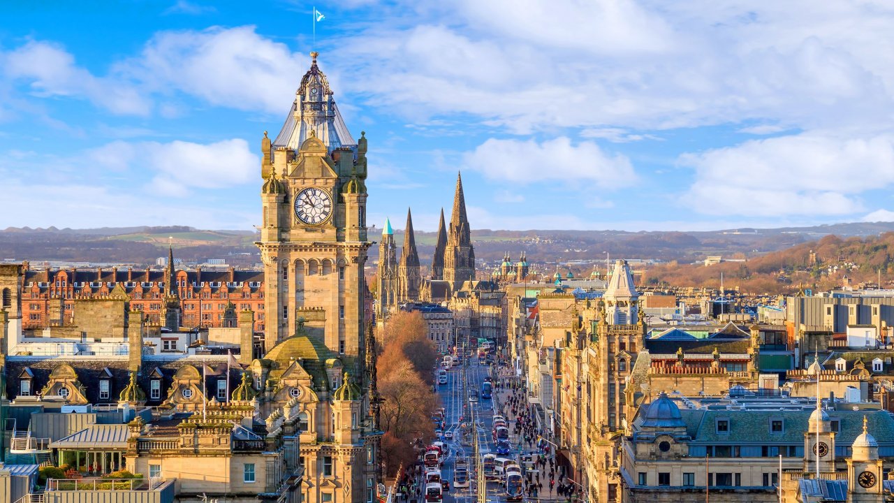 Stedentrip naar de Schotse hoofdstad Edinburgh incl. vlucht
