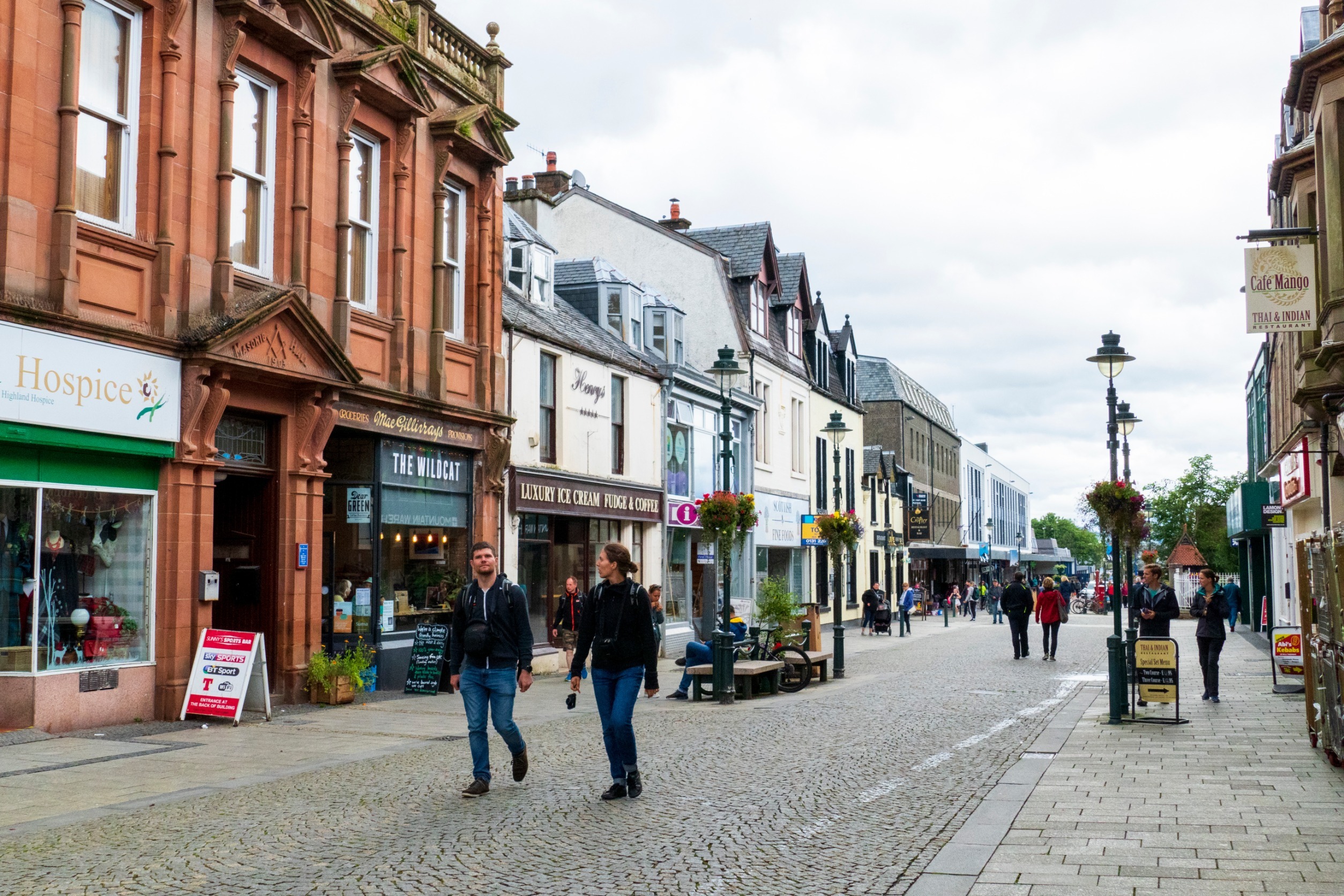 Fort William oude stadscentrum