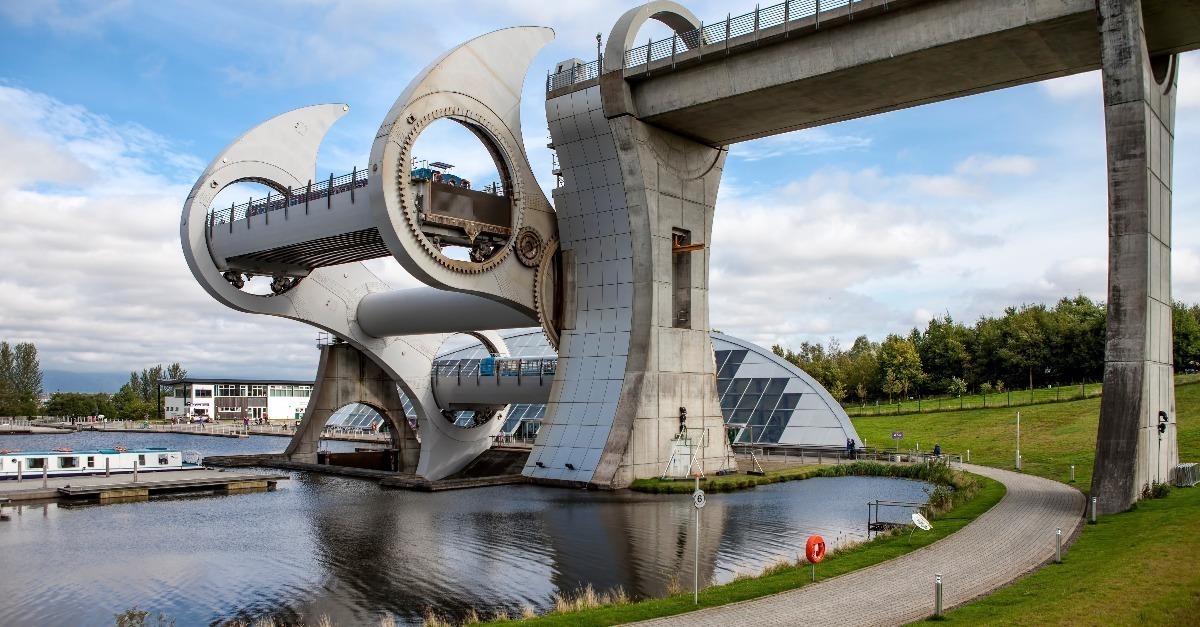 Roterende Wheel van Falkirk