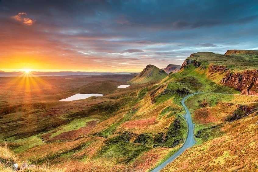 Weg bij Quiraing