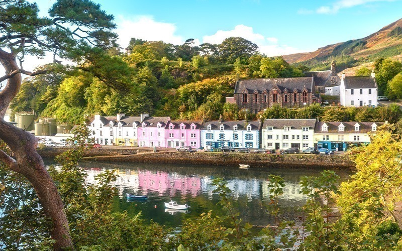 Portree op Skye