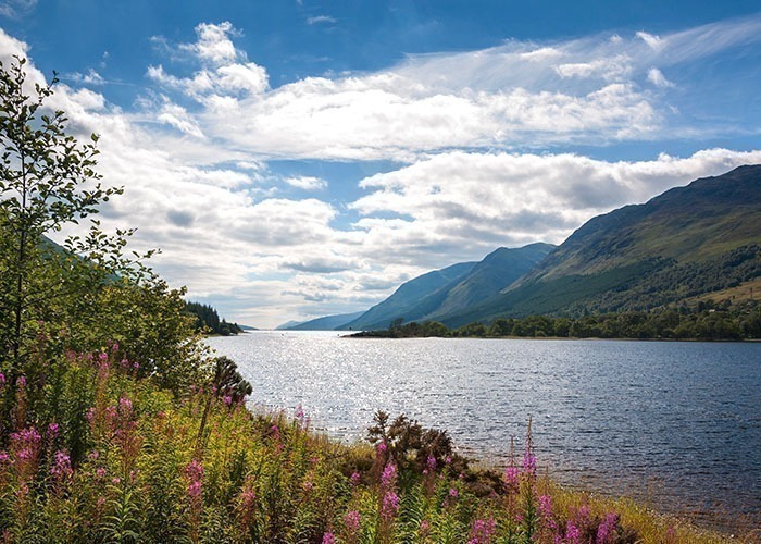 Lengte meer van Loch Ness