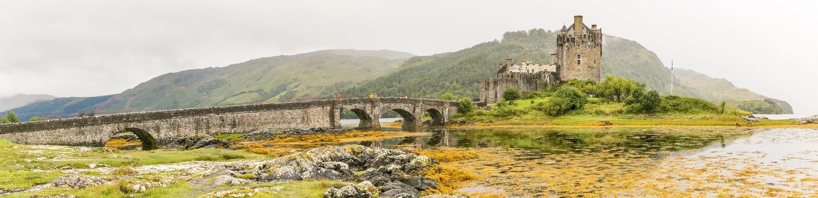 Kasteel bij Fort William Schotland
