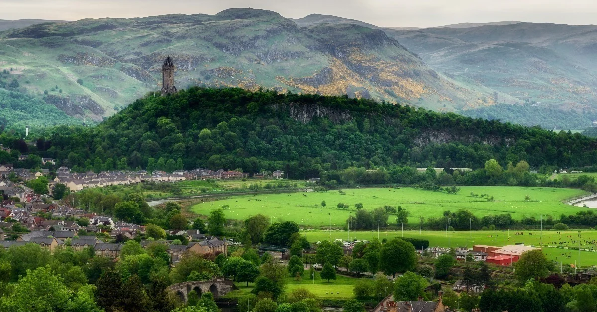 De stad Stirling